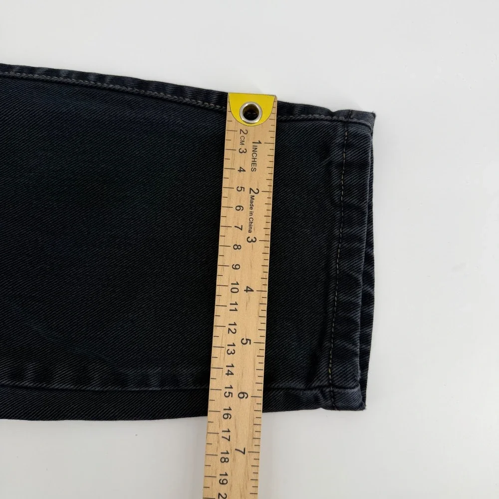 Marithe Francois Girbaud Jeans Women 9/10 (27x30) Black VTG High Rise Tapered